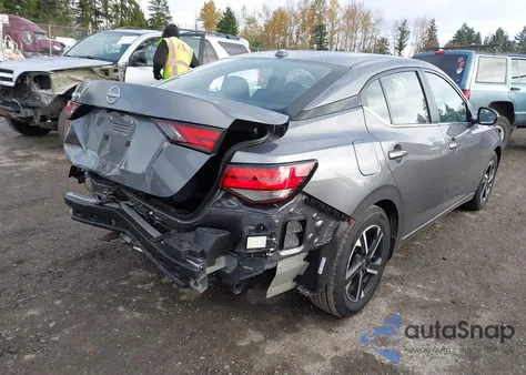2025 Nissan Sentra Sv from USA, damaged, VIN 3N1AB8CV7SY356798